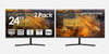 Dell Affordable Dell OptiPlex Computer Package Dual 24" Monitors 