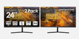 Dell Affordable Dell OptiPlex Computer Package Dual 24" Monitors 