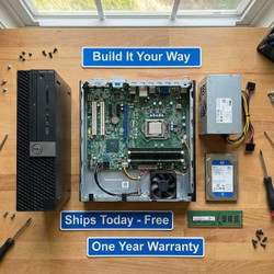 Dell Build your own Dell Optiplex Computer With Windows 11 Shipped Fast and Free 