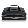 Black Dell EcoLoop Pro carrying case with handle and laptop pouch, designed for 16 laptops, with zipper compartments for...