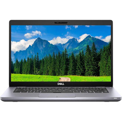 Refurbished Dell Latitude 5410 Touchscreen i7 14 Laptop with Windows 11 Pro, featuring a mountain landscape as wallpaper on screen