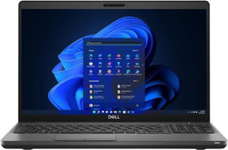 Refurbished Dell Latitude 5500 i5 15.6 laptop with Windows 11 Pro, featuring a touchscreen display and Microsoft Office preinstalled