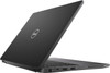 Refurbished Dell Latitude 7400 Core i5 14 laptop at 90-degree angle, showing hinges and palm rest with minor wear.