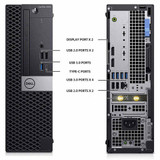  Dell Optiplex 5060 SFF Core i7 12GB RAM Dual Hard Drives Windows 11 PC 