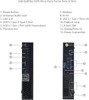 Refurbished Left side view of Dell OptiPlex 5070 Micro i7 PC showing USB ports, power button, and VGA port.