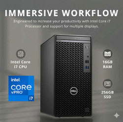  Dell OptiPlex 5080 MT Core i7-10700 16GB 512GB SSD Tower PC DVDRW 