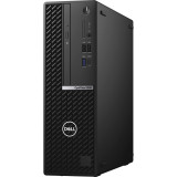 Refurbished Rear panel view of Dell OptiPlex 5090 SFF Core i5-11500 16GB DDR4 RAM (Upgradeable) computer showing ports and status