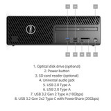  Dell Precision 3460 Core i5-12500 16GB Compact Workstation PC 