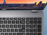 Refurbished Cosmetic condition on Dell Precision 3551 i5 Windows 11 Pro Mobile Workstation, front view showing keyboard and screen with