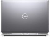 Refurbished Left side view of a Dell Precision 7550 i7-10850H workstation laptop, showcasing USB-C port, HDMI, headphone jack, and SD