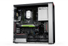 Refurbished Front panel of a desktop computer showing RAM, storage, and branding details.
