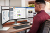 HP E24 G4 23.8" Dual Monitor Set (2-Pack) – IPS 1080p, HDMI/DP/VGA – New 