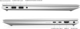Refurbished HP EliteBook 845 G7 AMD Ryzen 7 Pro 4750U laptop with 16GB RAM and 256GB NVMe SSD storage, refurbished condition.