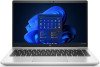 Refurbished HP ProBook 640 G8 11th Gen i5-1145G7 16GB 14 Windows 11 Pro Laptop with colorful design and multiple windows open on screen.