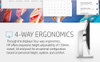 HP NEW HP EliteDisplay E24 G4 24" Slim Bezel IPS Display Monitor HDMI DisplayPort 